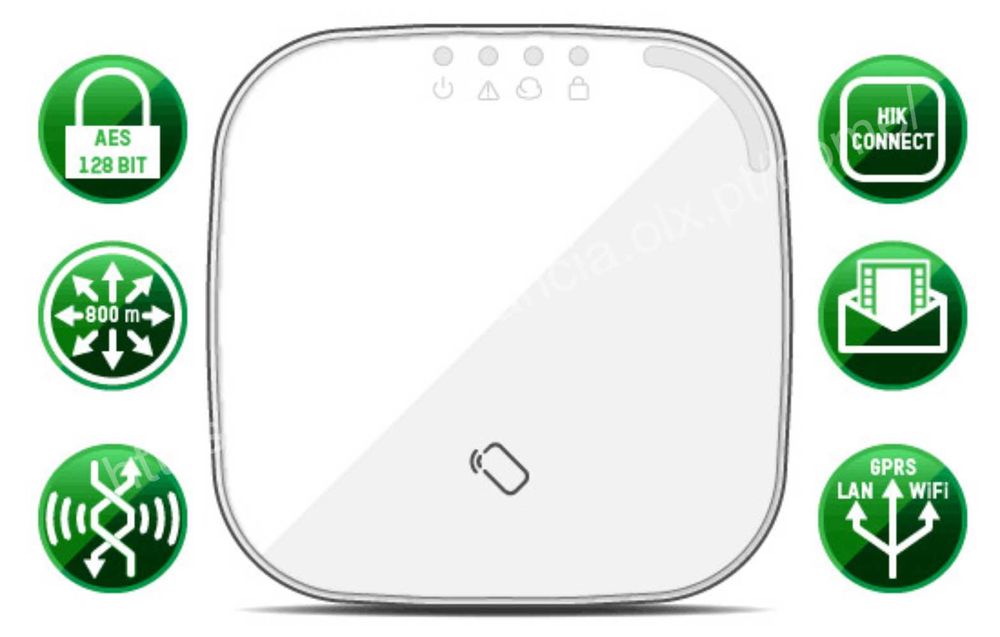 Central alarme Hikvision ‼️ Profissional ‼️ WiFi ‼️ C/ Sensores ‼️ GSM