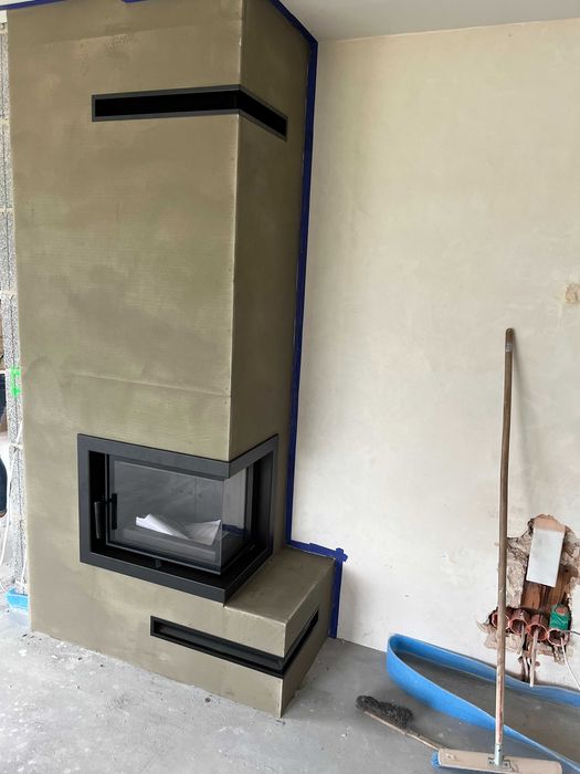 Kominek naroży Floki S Kratki.pl - cena z montażem