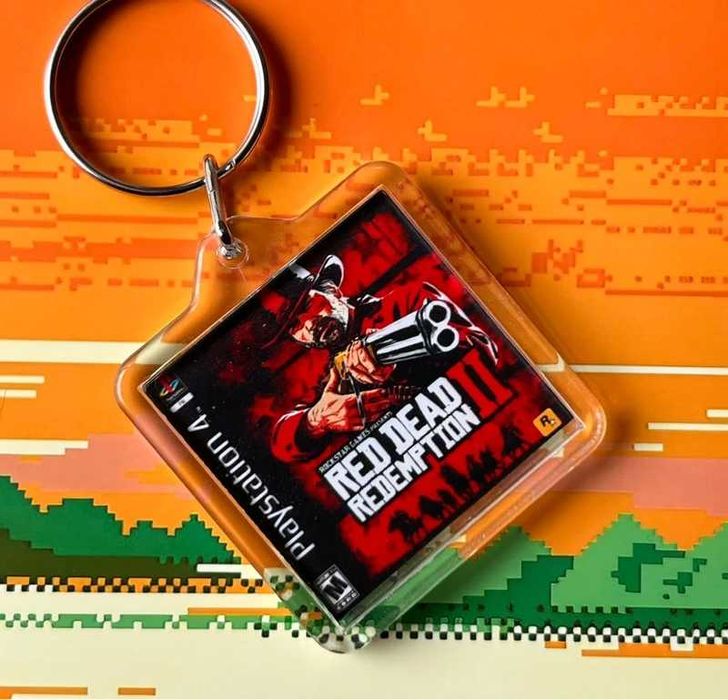Brelok Red Dead Redemption 2 - mini okładka PS4