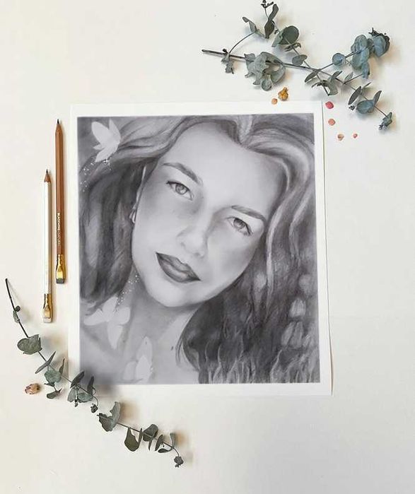 Портрет олівцем на замовлення