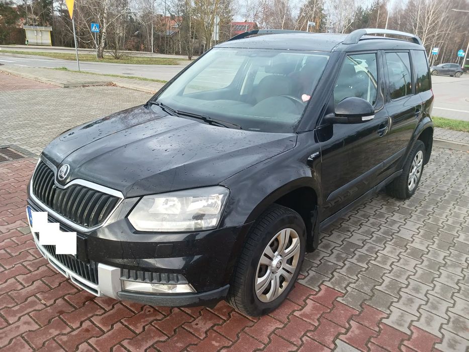 Skoda Yeti Skoda Yeti 4x4 2015r 2.0 TDI SUW napędy HAK Oryginał Super stan