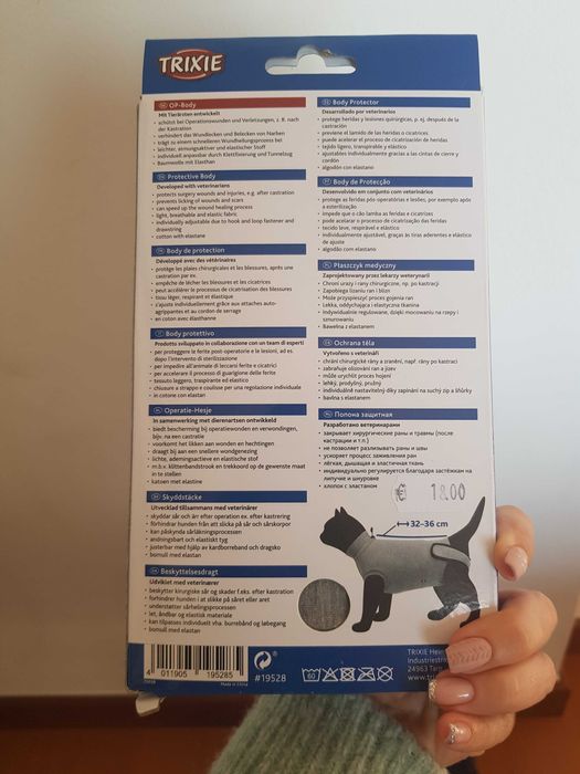 Body/fato de recuperação pós-cirúrgico gato