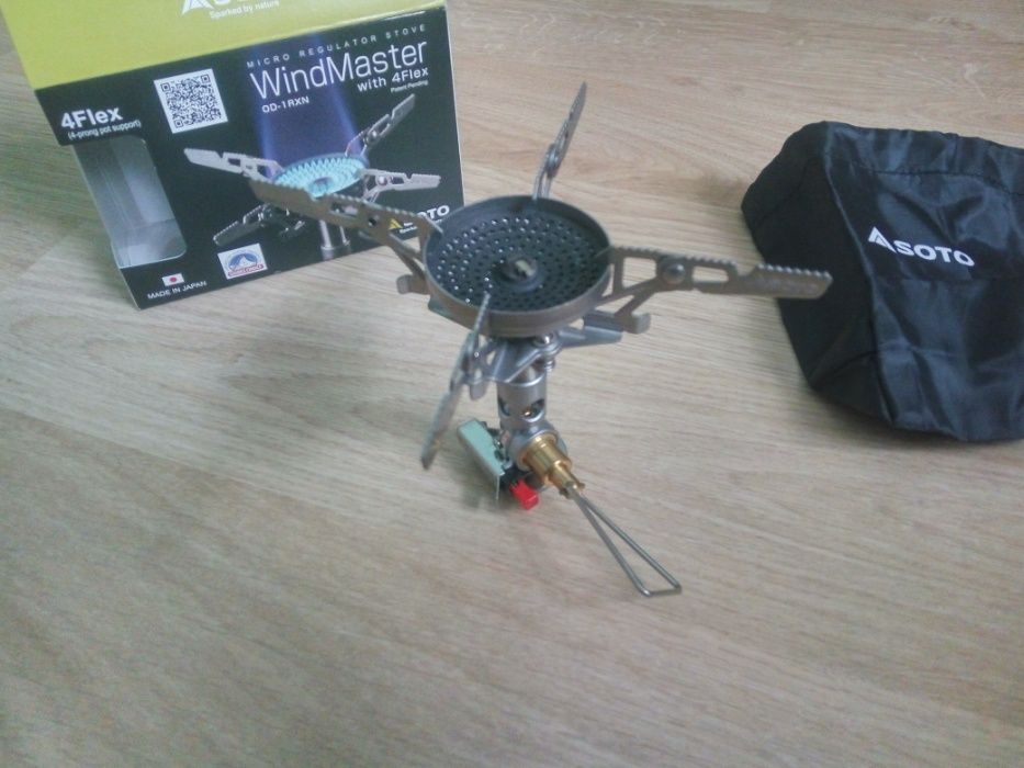 Газовий пальник SOTO WindMaster Stove with Micro Regulator + 4Flex