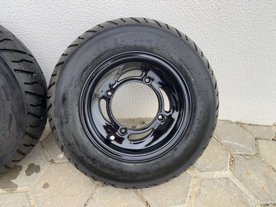 Jantes 10 + Pneus Moto 4 ATV Yamaha KTM