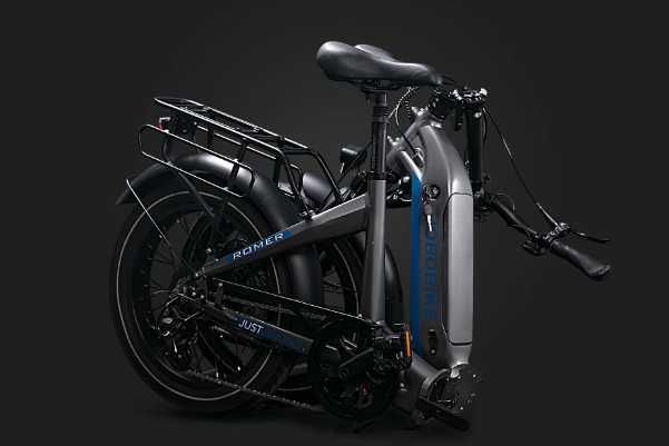 Rower elektryczny Romer Pro, Jobobike - składak, grube opony, raty 0%
