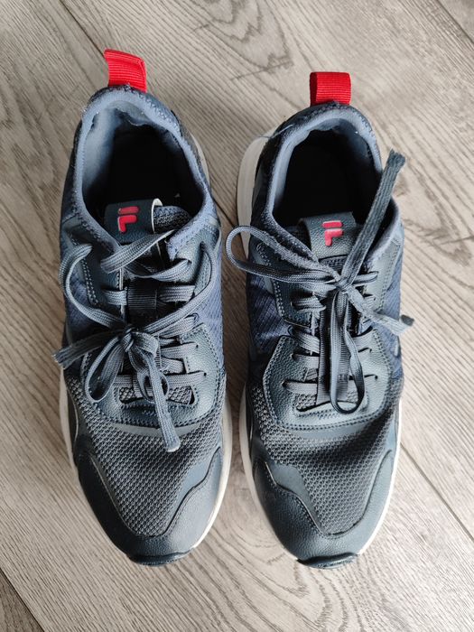 R.43 fila sneakersy granatowe półbuty męskie sportowe