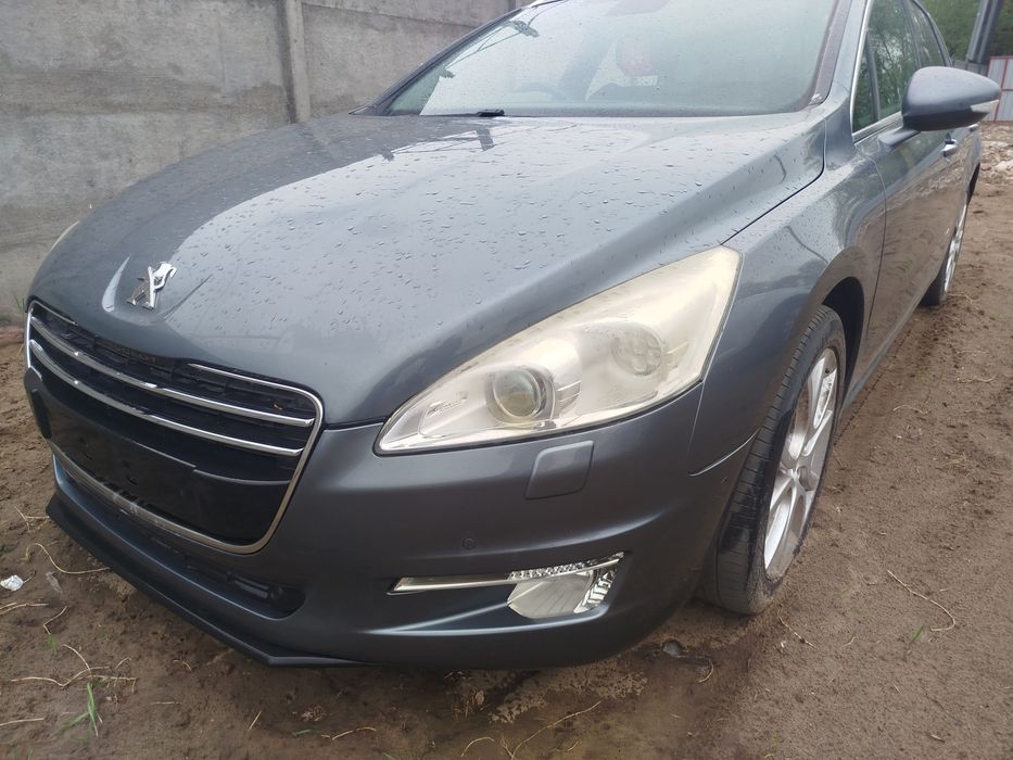 Peugeot 508 KTHB zderzak Pdc xenon maska błotniki belki chłodnice plastiki