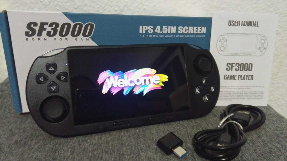 Consola Retro SF3000 64GB – +24.000 Jogos – 14 Plataformas