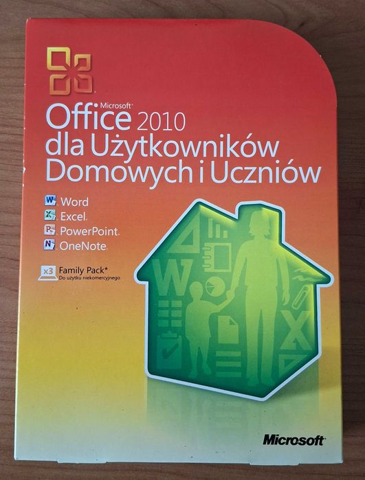 Microsoft Office 2010 Home and Students (3 stanowiska)