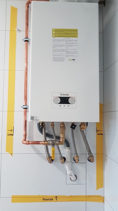 Piec na pellet, pompa ciepla z montażem