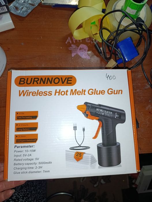 беспроводной клеевой пистолет Burnnove WXRRQ-0512