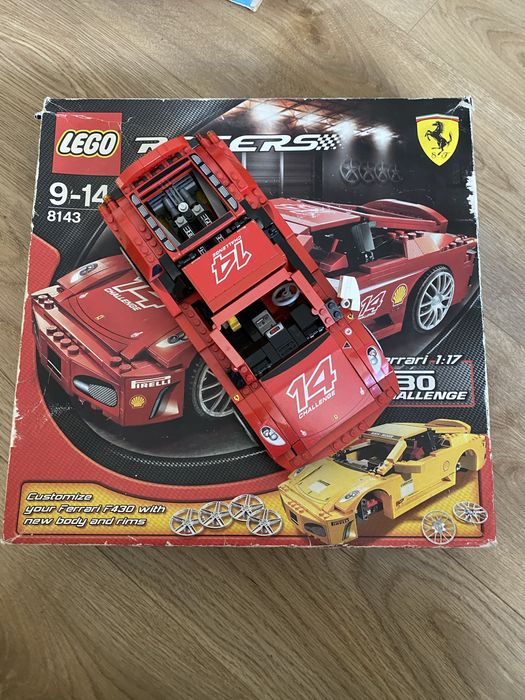 Lego racers ferrari f430 nr 8143