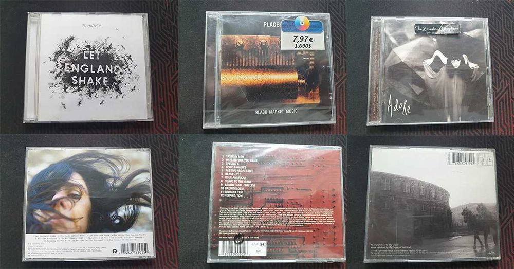 Blur ; Incubus ; Massive Attack ; Placebo ; The smashing pum