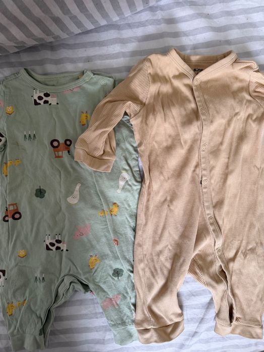 Pajacyk niemowlęcy 2 pack sinsay 62