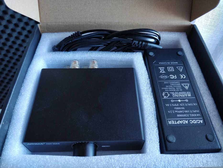 Amplificador Aiyima A07 MAX (2x300w max / 4 Ohm /48v 12A)