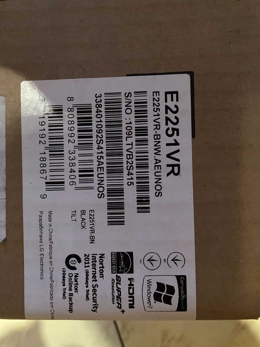 Monitor LG 21 cali