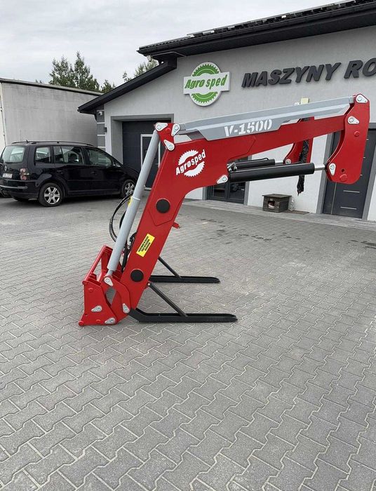 Ładowacz czołowy Agrosped model V 1500 Ursus Zetor MTZ montaż dostawa