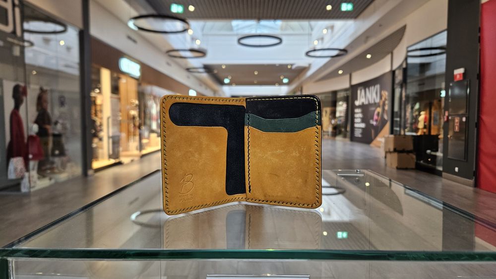 Borubar Skóroszyj - EDC mini portfel skórzany