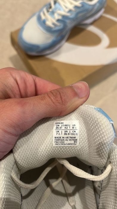 Asics gel-nyc azul e branco