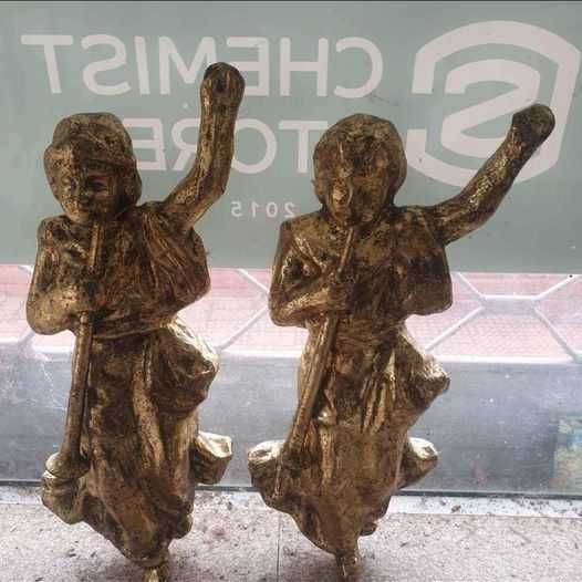 Decoracões Natal / Anjos Dourados