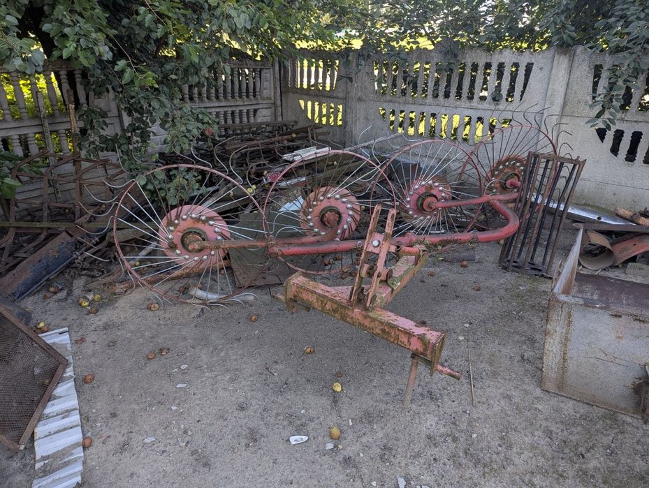 Граблі ворушилки сонечко 4-х колісні до мінітрактора