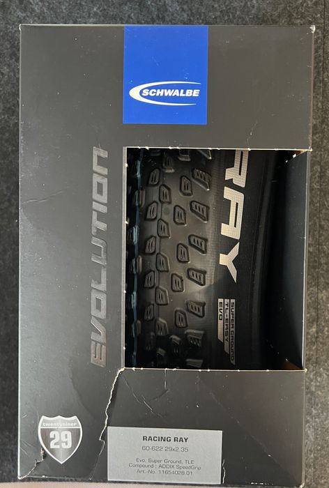 Opona Schwalbe Racing Ray 29x2.35 Evo Super Ground TLE – nowa