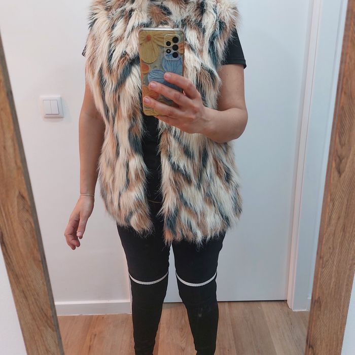 Colete Pelo comprido