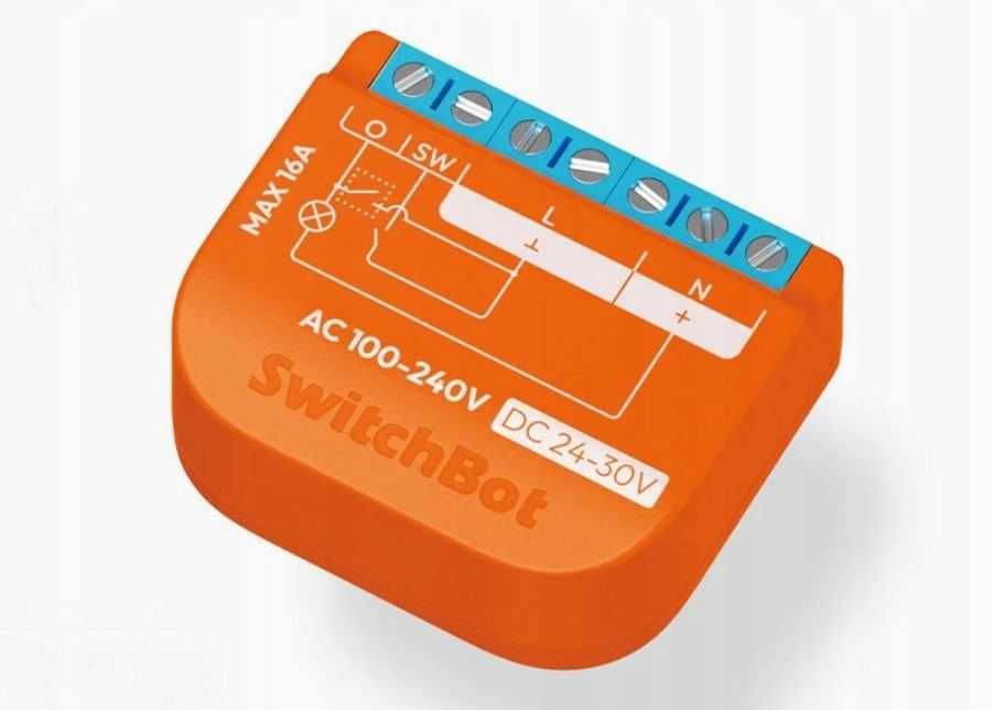 SwitchBot Relay 1PM Inteligentny Przełącznik Przekaźnik Sterujący