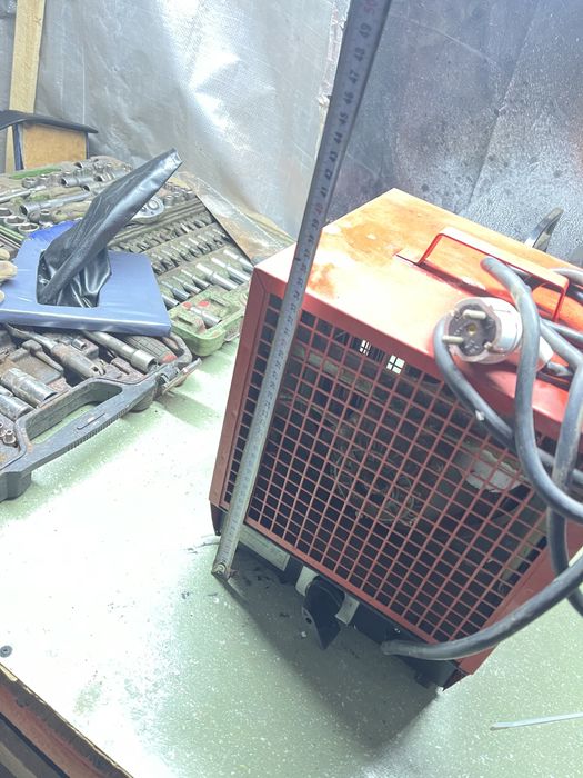 Тепловентилятор ТЕРМІЯ 4500 промисловий електрообігрівач 380 В