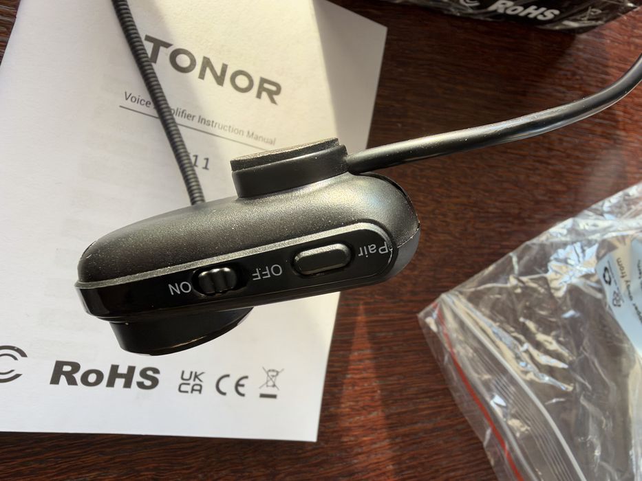 Przenośny Wzmacniacz Głosu TONOR K11 Mikrofon Bezprzewodowy Bluetooth 5.2