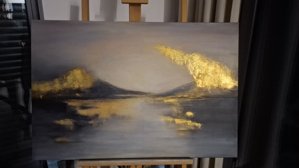 Obraz pejzaż abstrakcyjny 60x90