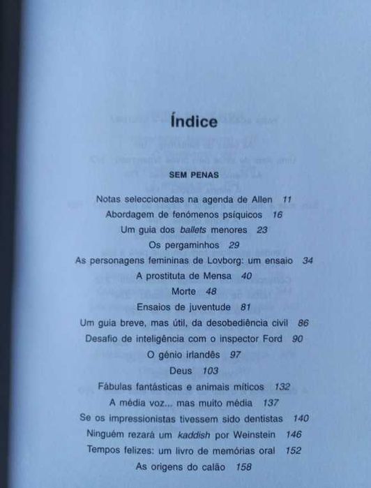 Prosa Completa - Woody Allen