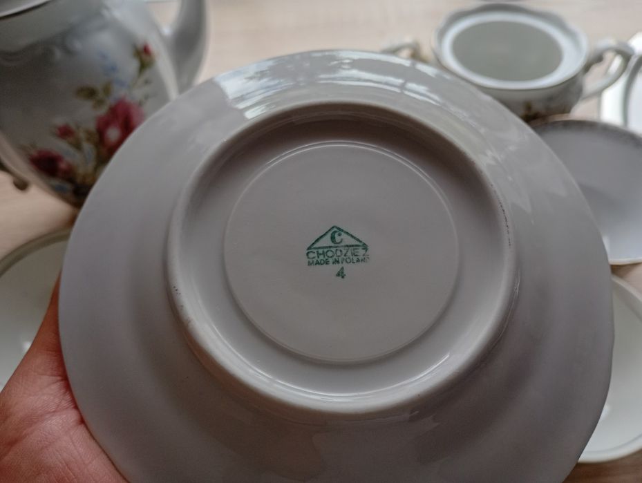 Zestaw porcelany z Chodzieży