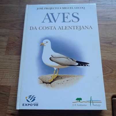 vendo livro Aves da costa alentejana