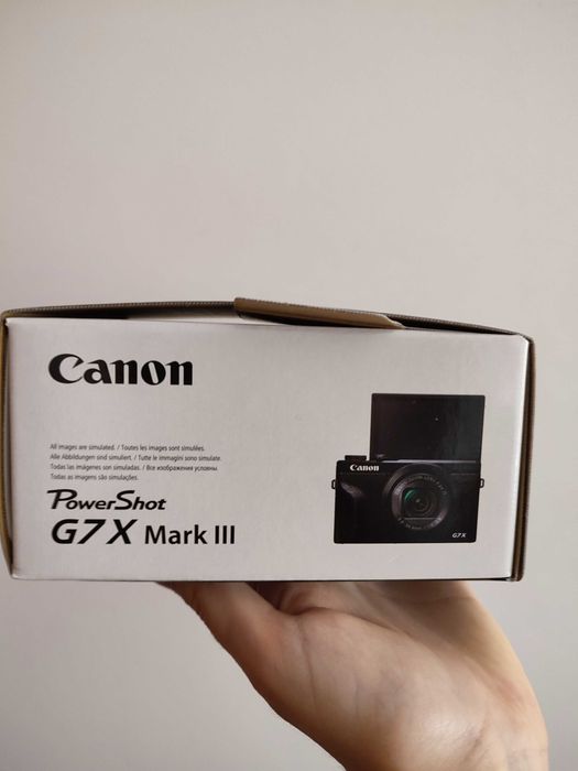 Canon Powershot G7X Mark III (Black)