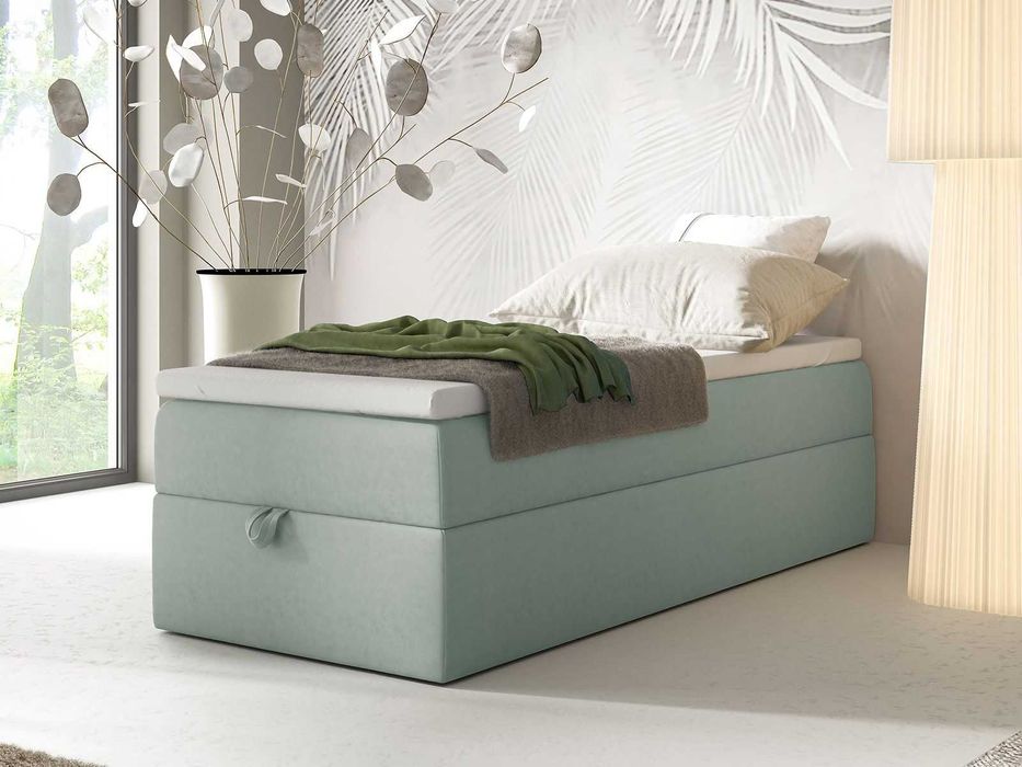 Łóżko KONTYNENTALNE SINGIEL bez wezgłowia 70x200 80x200 90x200 100x200