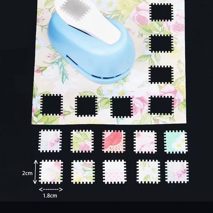 Фігурний дирокол "печиво" 1.8см х 2.0см