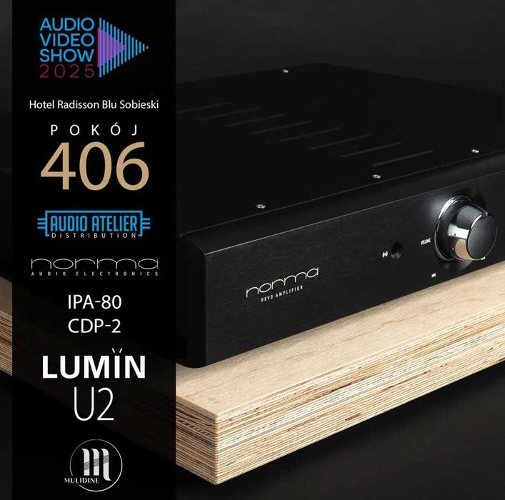 Norma Audio HS-IPA1  czarny koń Audio Show 2025 zamiana WROCŁAW