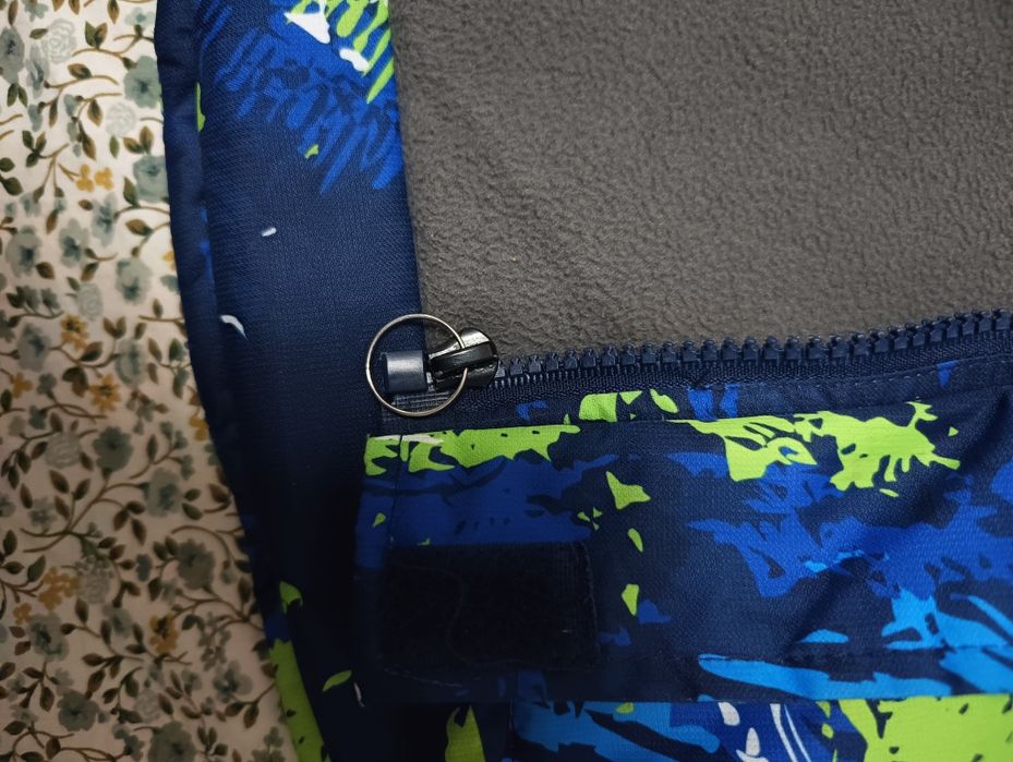 Komplet zimowy narty kurtka spodnie 104