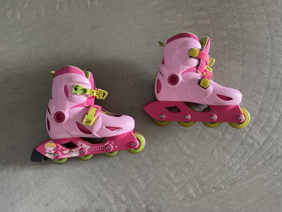 Patins em linha para menina