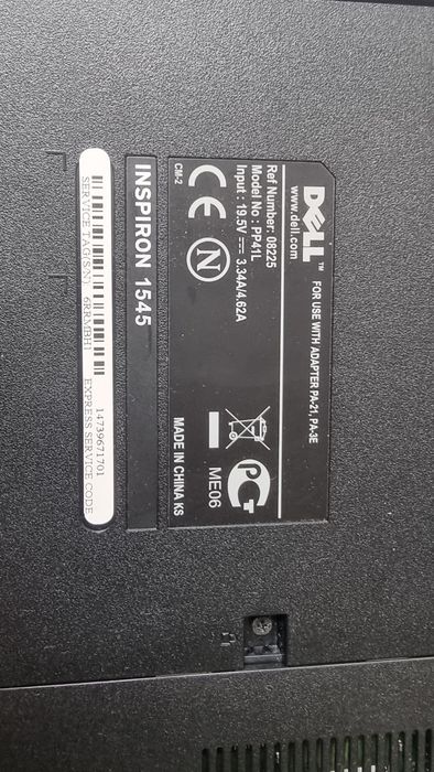 Laptop Dell Inspiron 1545
