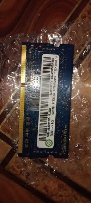 Оперативна пам’ять для ноутбука 4 ГБ DDR3L 1600 MHz (Ramaxel)