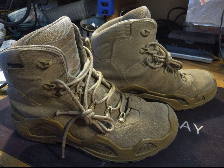 Buty taktyczne letnie LOWA desert gore-tex turystyczne trekkingowe militarne camping