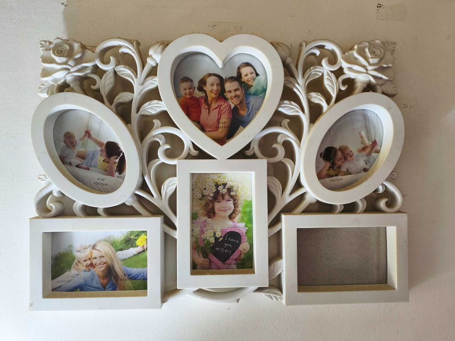White Frame - Multiple Photographs