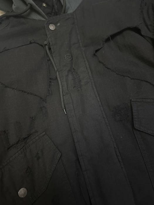 Куртка balenciaga distressed rick opium archive