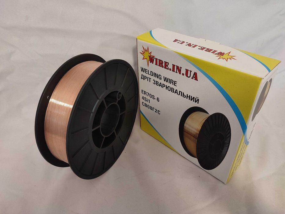 0,8 мм 5,25 кг Дріт Зварювальний Обміднений СВ08Г2С,ER70S-6,4Si1
