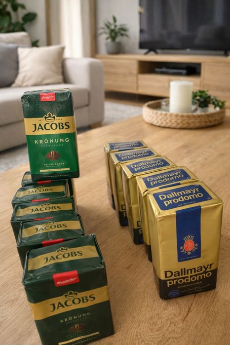 Niemiecki Zestaw 7 kaw jakobs 500g