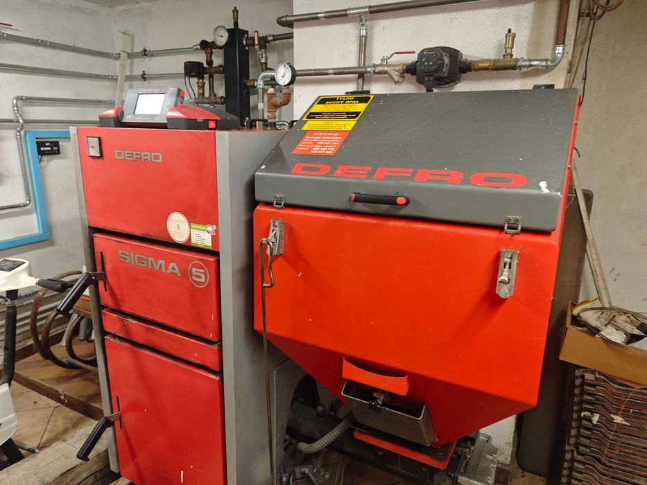 Kocioł na ekogroszek Defro Sigma 5