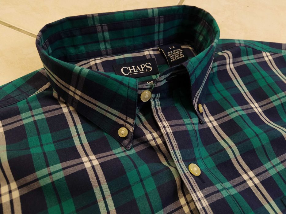 CHAPS by Ralph Lauren USA - NOWA! z LOGO Koszula Męska rozmiar XL
