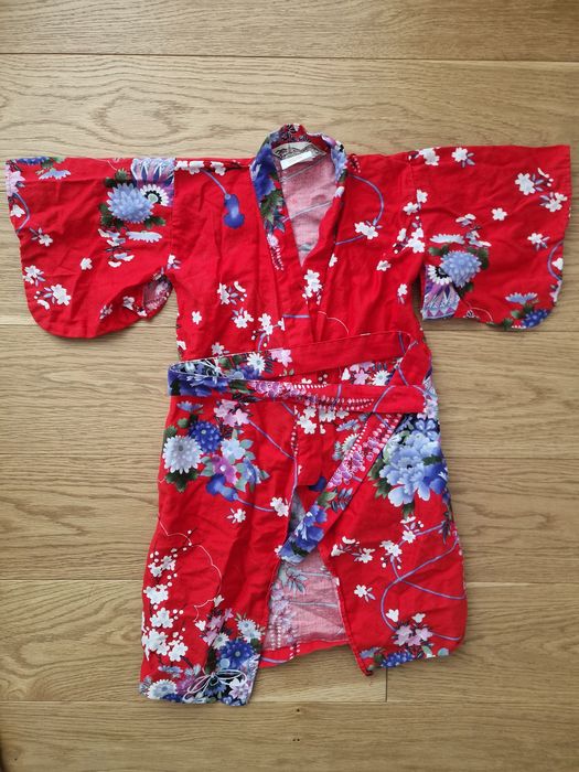 Piękne kimono przebranie dla dziewczynki 3-4lata